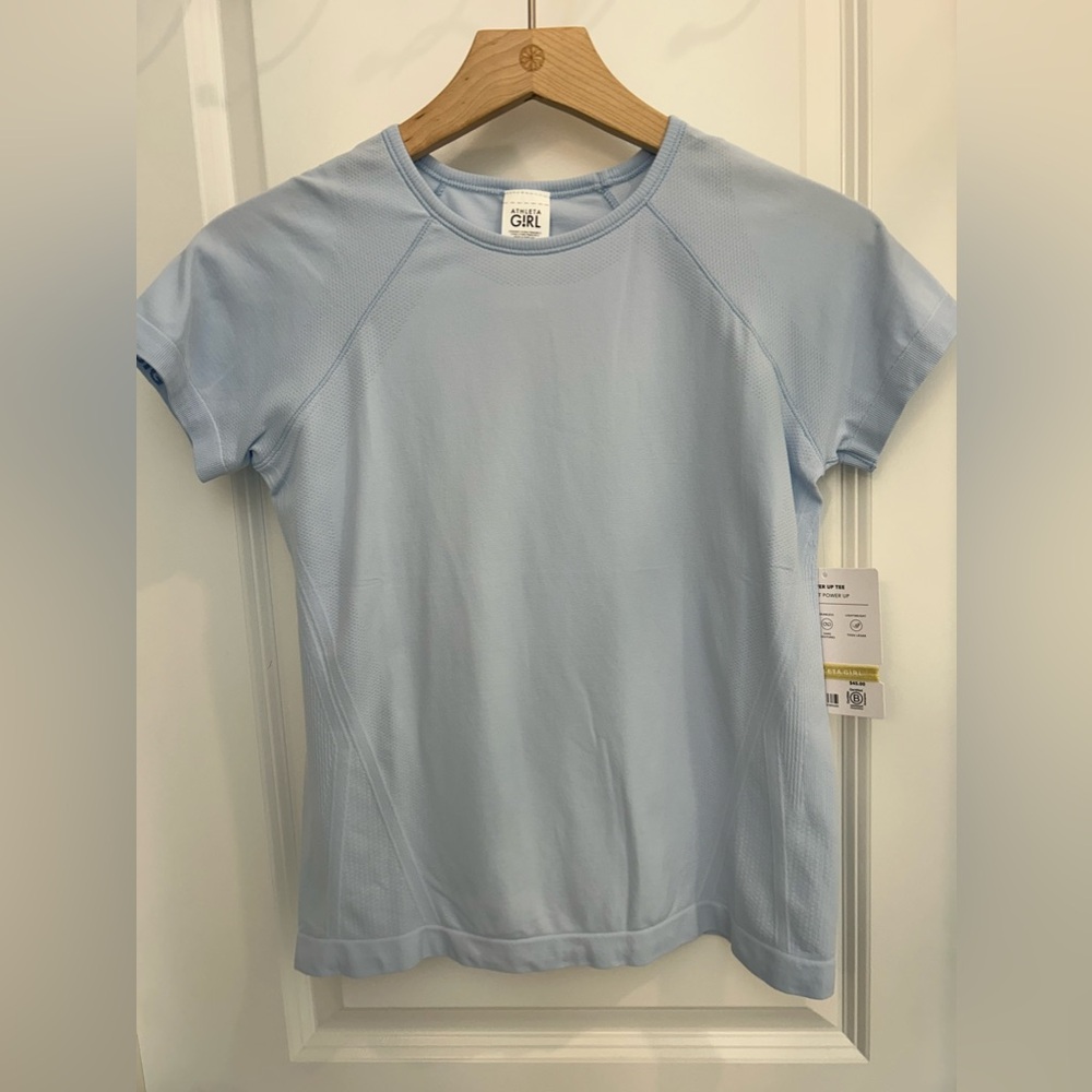 Athleta Girl Power Up Tee Large - Picture 1 of 5